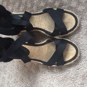 Black Ralph Lauren sandals